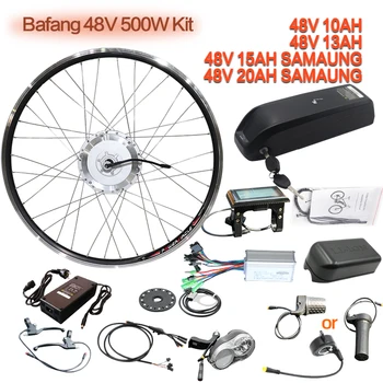 Bafang 48V 500W Bicycle Conversion Kit Front Whee Motor Electric Bicycle Brushless E Bike Conversion Kit Bicicleta eléctrica sin
Bafang 48V 500W Bicycle Conversion Kit Front Whee Motor Electric Bicycle Brushless E Bike Conversion Kit Bicicleta eléctrica sin