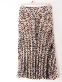 Overplus of Goods Exported to Europe And us y Women's 2019 Autumn And Winter New Style Leopord Pattern Elastic Girdle Pleated Sk
Overplus of Goods Exported to Europe And us y Women's 2019 Autumn And Winter New Style Leopord Pattern Elastic Girdle Pleated Sk