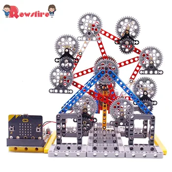 Toy Games With Micro:Bit Programmable Building Block DIY Smart Ferris Wheel Kit
Toy Games With Micro:Bit Programmable Building Block DIY Smart Ferris Wheel Kit