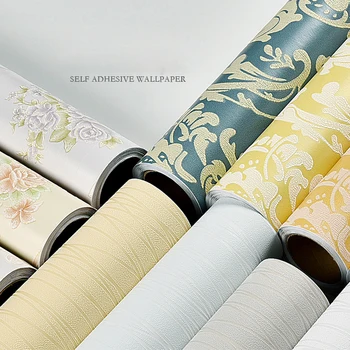 Modern Luxury Self Adhesive Non-woven Wallpaper 3D Silver Floral Wallpapers For Livingroom Bedroom Kidroom Wall Coverings Decor
Modern Luxury Self Adhesive Non-woven Wallpaper 3D Silver Floral Wallpapers For Livingroom Bedroom Kidroom Wall Coverings Decor