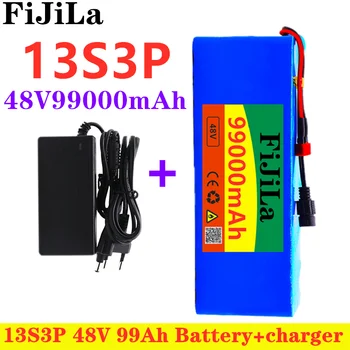 48V 99Ah 1000watt 13S3P18650 Battery Pack MH1 54.6v E-bike Electric bicycle battery Scooter with 25A discharge BMS with charger
48V 99Ah 1000watt 13S3P18650 Battery Pack MH1 54.6v E-bike Electric bicycle battery Scooter with 25A discharge BMS with charger