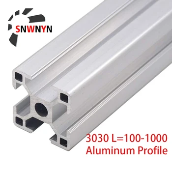 CNC 3D Printer Parts 3030 Aluminum Profile European Standard 100 1000mm Anodized Linear Rail Aluminum Profile Extrusion 3030 1PC
CNC 3D Printer Parts 3030 Aluminum Profile European Standard 100 1000mm Anodized Linear Rail Aluminum Profile Extrusion 3030 1PC