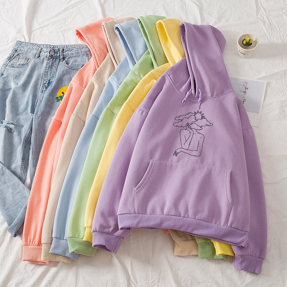 Women Cotton Hoodie Autumn Long Sleeve Sweatshirt Pocket Funny Oversized Hoodies Casual Warm Pullovers Harajuku Streetwear Top
Women Cotton Hoodie Autumn Long Sleeve Sweatshirt Pocket Funny Oversized Hoodies Casual Warm Pullovers Harajuku Streetwear Top