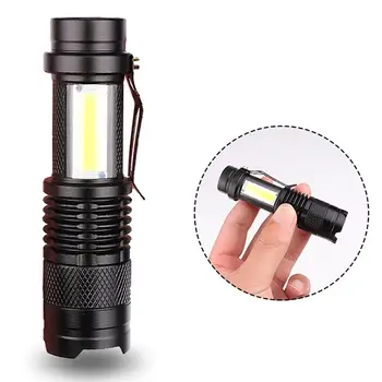 Mini Flashlight COB LED Light For Camping Outdoor Pocket Light Rechargeable Emergency Light Waterproof Flashlight
Mini Flashlight COB LED Light For Camping Outdoor Pocket Light Rechargeable Emergency Light Waterproof Flashlight