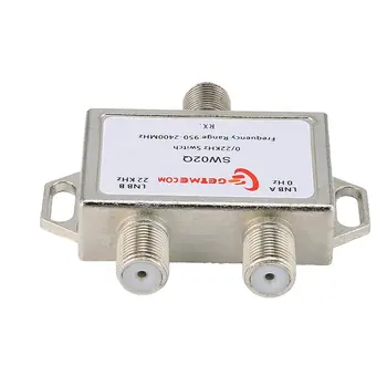 0/22Kz satellite signal switch 22K 2 cut 1 two in one out JS- SW02Q with nickel-plated finish professional line
0/22Kz satellite signal switch 22K 2 cut 1 two in one out JS- SW02Q with nickel-plated finish professional line
