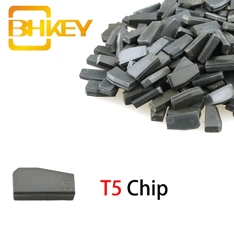 Чип BHKEY T5 для автомобильного ключа керамический чистый транспондер чип не