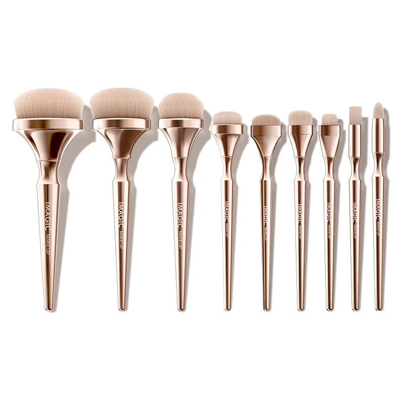 9Pcs/Set Makeup Brushes Nylon Soft Brushes Hair Set Powder Foundation Eyeshadow Eyeliner Lip Brushes for Makeup Beauty Tool Kit
9Pcs/Set Makeup Brushes Nylon Soft Brushes Hair Set Powder Foundation Eyeshadow Eyeliner Lip Brushes for Makeup Beauty Tool Kit