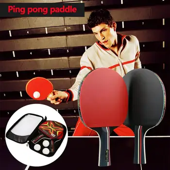 Racquet Playground Ping-Pong Racket Table Tennis Bat Sports Log Rubber Short Handle Paddler Athletes Ping Pong Bat 2pcs/Set
Racquet Playground Ping-Pong Racket Table Tennis Bat Sports Log Rubber Short Handle Paddler Athletes Ping Pong Bat 2pcs/Set