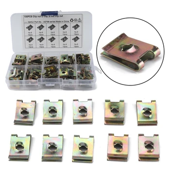 100pcs Fastener Zinc No.8 U-Clip Nut Hardware Fastener Automotive Fitting Fasteners & Hardware New
100pcs Fastener Zinc No.8 U-Clip Nut Hardware Fastener Automotive Fitting Fasteners & Hardware New