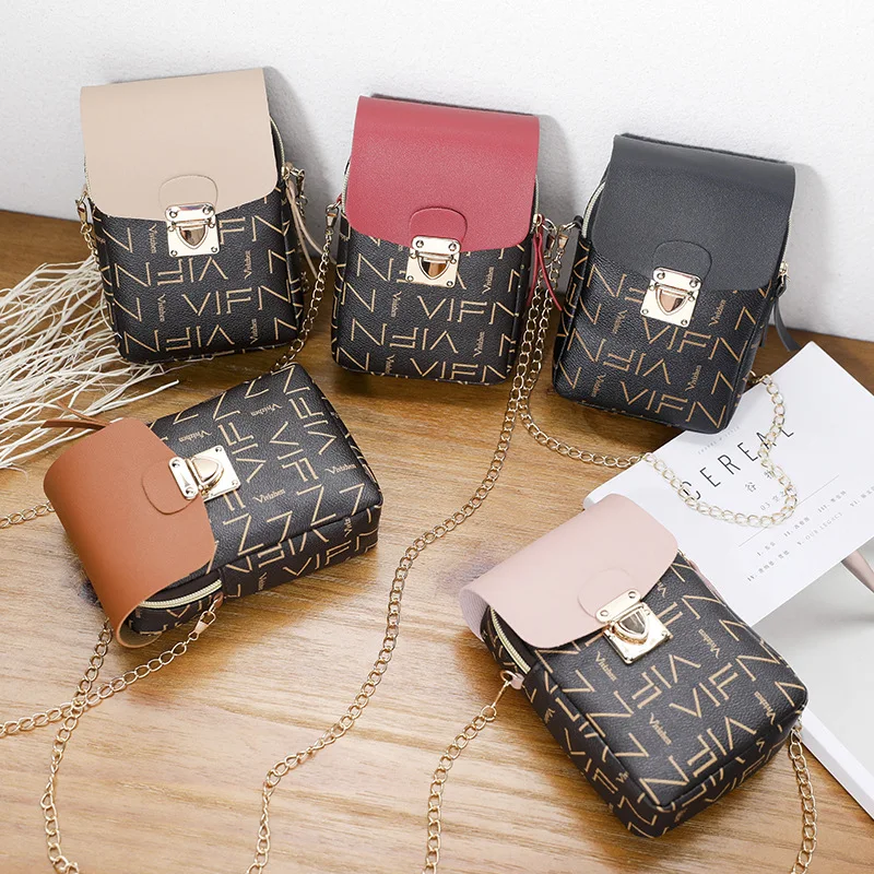 Contrast Print Shoulder Bag 2019 Japanese and Korean Letter Chain Small Square Bag Messenger Mini Mobile Phone Change Pouch
Contrast Print Shoulder Bag 2019 Japanese and Korean Letter Chain Small Square Bag Messenger Mini Mobile Phone Change Pouch