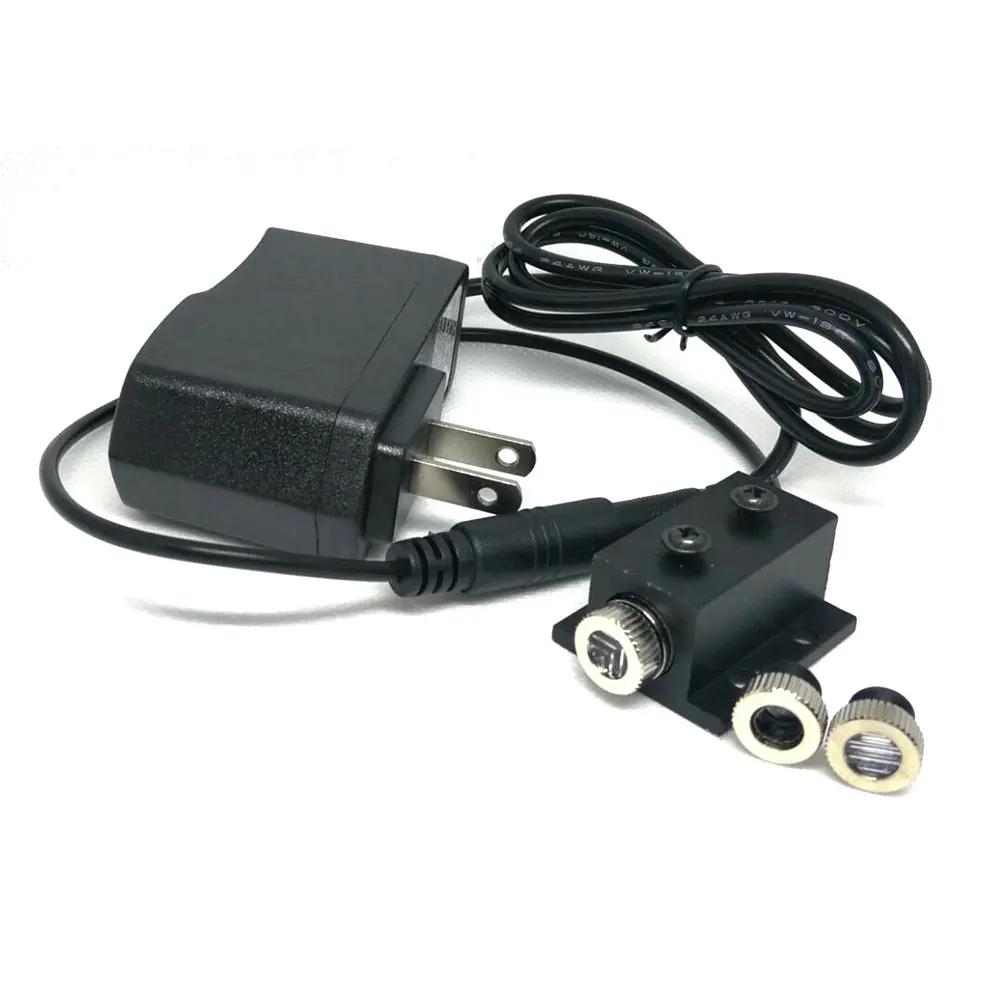 Positioning Focusable LED Lights 650nm 5mw Focus Dot Line Cross Point Red Diode Laser Module w AC Adapter w 12mm Black Heatsink
Positioning Focusable LED Lights 650nm 5mw Focus Dot Line Cross Point Red Diode Laser Module w AC Adapter w 12mm Black Heatsink
