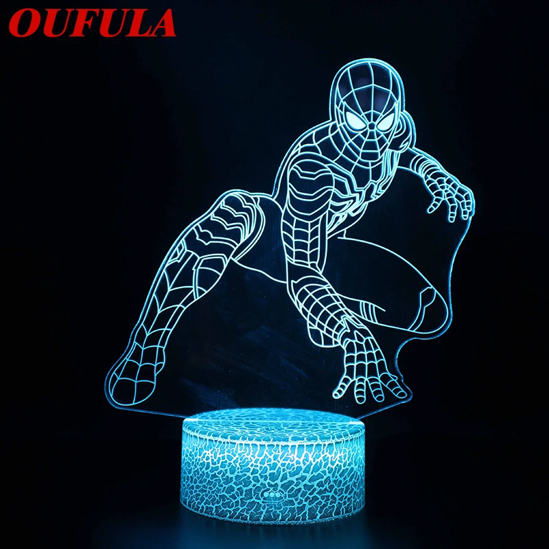 OUTELA Night LED Lights Novelty 3D lamp Cute Toy Gift 7 Color Cartoon Atmosphere Lamp For Children Kids Room
OUTELA Night LED Lights Novelty 3D lamp Cute Toy Gift 7 Color Cartoon Atmosphere Lamp For Children Kids Room
