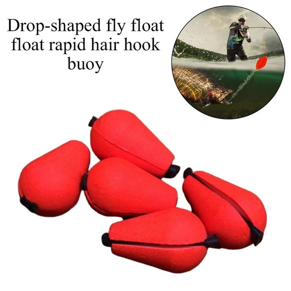 5PC Fly Fishing Bobbers Float Water Droplets Oval Fishing Floats Beads Indicator Fish Beans Bottom Snap-on Rig Rigging Material
5PC Fly Fishing Bobbers Float Water Droplets Oval Fishing Floats Beads Indicator Fish Beans Bottom Snap-on Rig Rigging Material