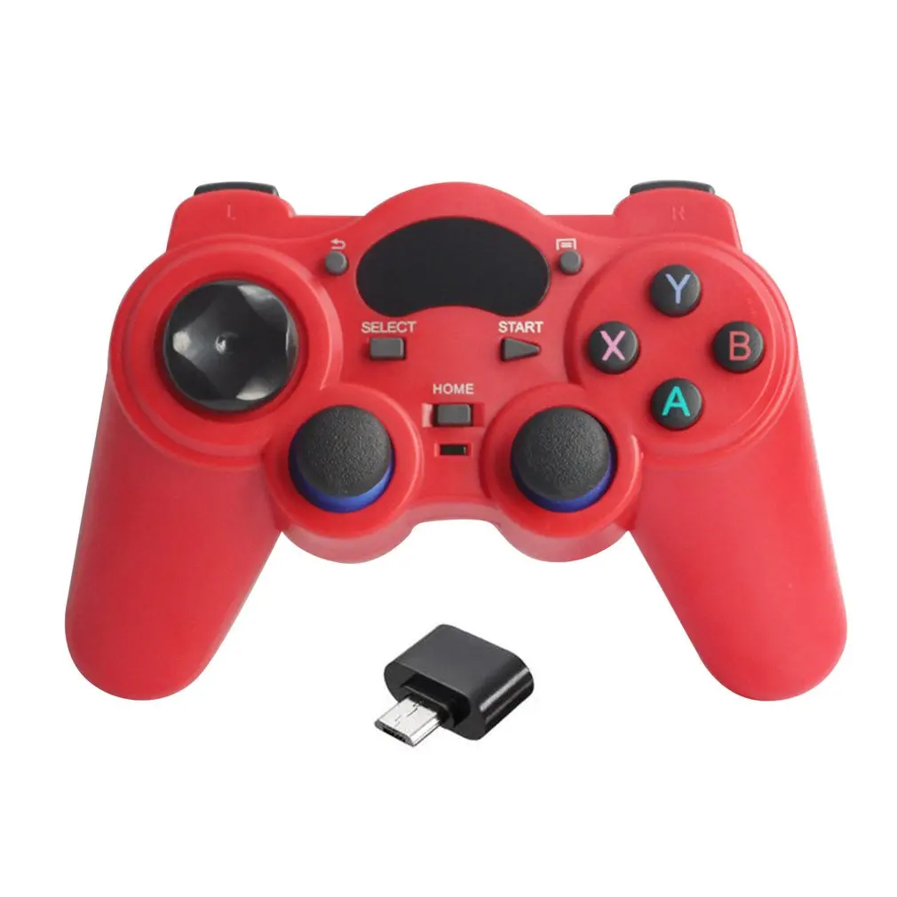 Smart Phone Wireless Handle Gamepad For Android Phone/PC Computer /PS3/TV Box Joystick 2.4G Joypad Game Remote Pad
Smart Phone Wireless Handle Gamepad For Android Phone/PC Computer /PS3/TV Box Joystick 2.4G Joypad Game Remote Pad