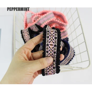 1yard Ethnic Jacquard Ribbon 4cm Pompom Embroidery Trim Ball Lace Sewing Accessories Embroidered Fabric Rope Deco Trim
1yard Ethnic Jacquard Ribbon 4cm Pompom Embroidery Trim Ball Lace Sewing Accessories Embroidered Fabric Rope Deco Trim