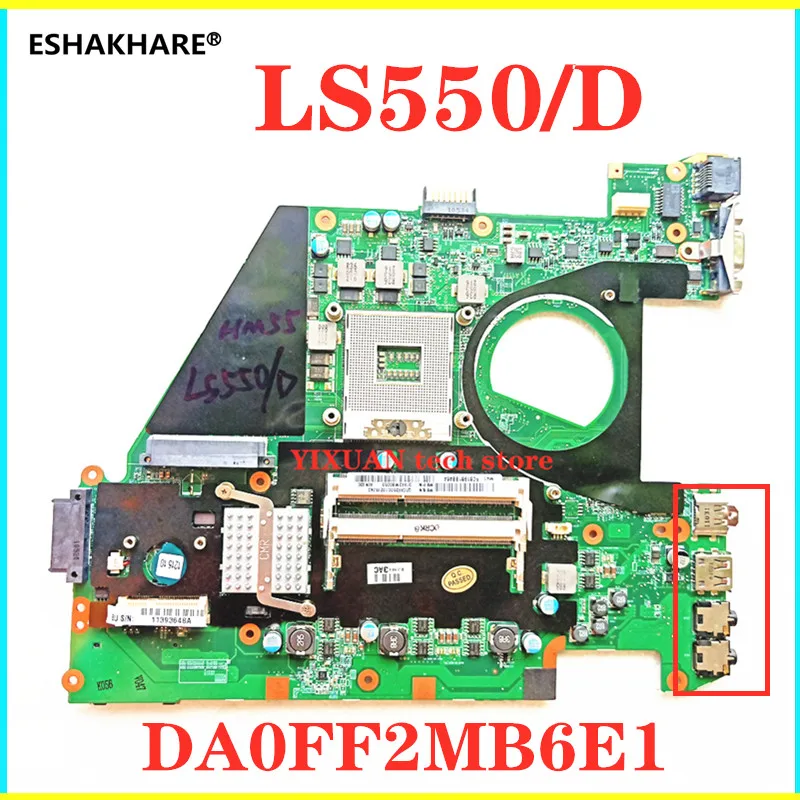 Материнская плата для ноутбука NEC AR1-H2 RR2 LS550/D DA0FF2MB6E1 DA0FF2MB6B0 DA0FF2MB6E0 DA0FF2MB6C0 100% тест