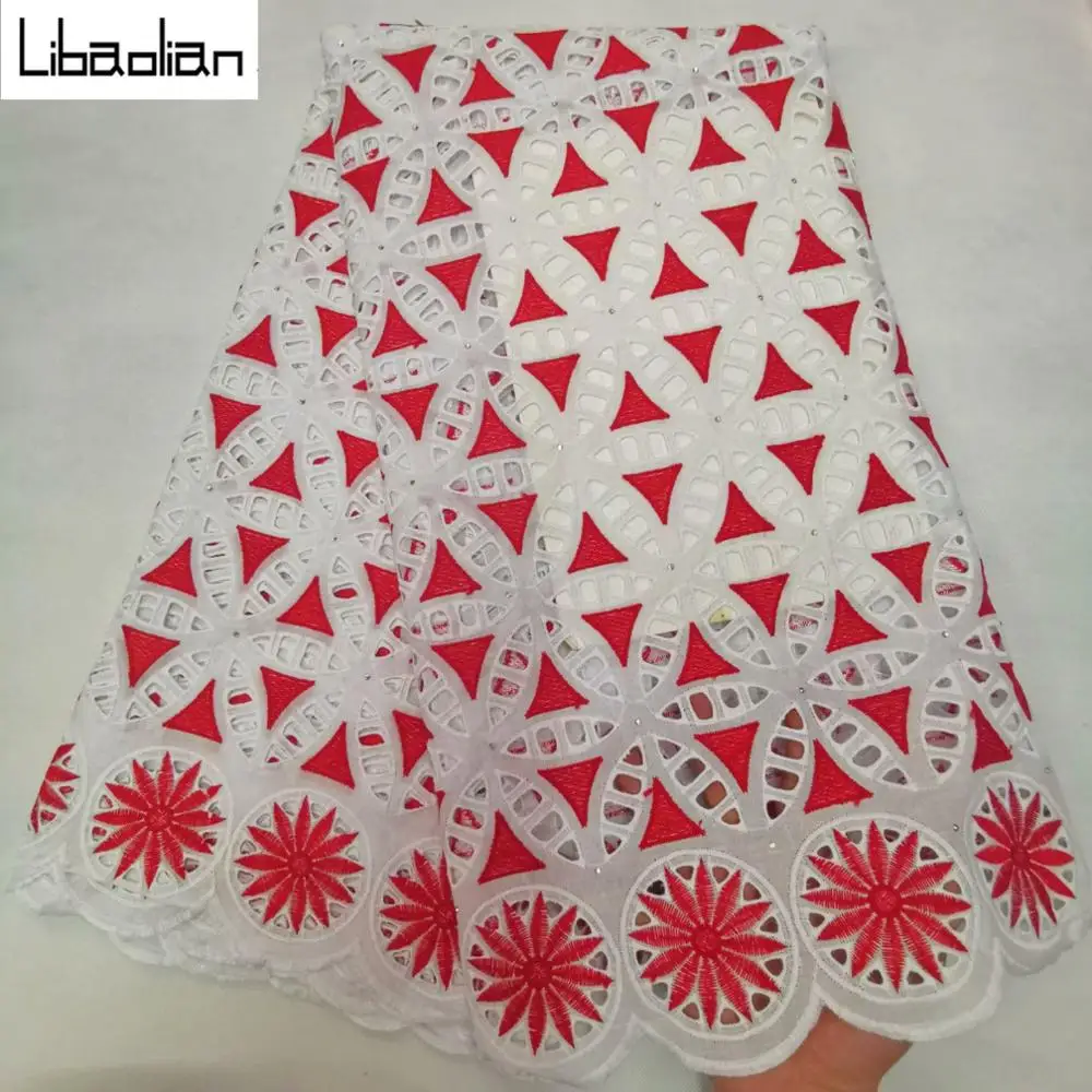African Lace Fabric High Quality Nigerian Pure cotton Punch Embroidery with Rhinestone French Net Lace for Women 5yards O909-20
African Lace Fabric High Quality Nigerian Pure cotton Punch Embroidery with Rhinestone French Net Lace for Women 5yards O909-20