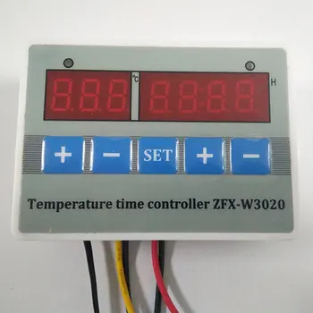 ZFX-W3020 LCD Digital Display Digital Intelligent Temperature Time Controller Thermostat Timer Switch Module
ZFX-W3020 LCD Digital Display Digital Intelligent Temperature Time Controller Thermostat Timer Switch Module