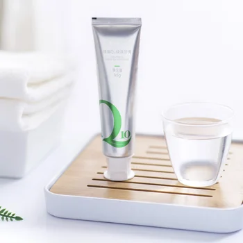 96g Coenzyme Green Tea Toothpaste Teeth Health Fresh Breath Solid Whitening Anti Bleeding Gums Dental Plaque Remover
96g Coenzyme Green Tea Toothpaste Teeth Health Fresh Breath Solid Whitening Anti Bleeding Gums Dental Plaque Remover