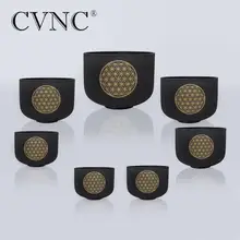 CVNC 6-12 Inch Black Frosted Quartz Crystal Singing Bowl with Flower of Life for Boost Immune System Feel Connected Mind Focus
CVNC 6-12 Inch Black Frosted Quartz Crystal Singing Bowl with Flower of Life for Boost Immune System Feel Connected Mind Focus