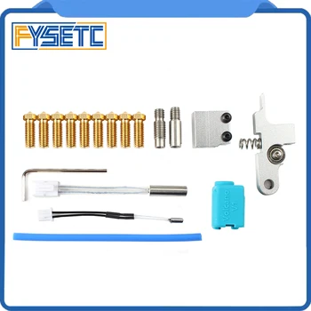 Silver Titan Aero Extruder Sidewinder X1 AND Genius Nozzle Silicone Sleeve Throat Handle Thermistor Heating pipe Heat Block Kit
Silver Titan Aero Extruder Sidewinder X1 AND Genius Nozzle Silicone Sleeve Throat Handle Thermistor Heating pipe Heat Block Kit