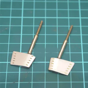 2pcs/set High Simulation Battleship Rudders with 16MM Rudder Sleeve 2MM Rods for 1/350 Bismarck Battleship RC Boat Model Parts
2pcs/set High Simulation Battleship Rudders with 16MM Rudder Sleeve 2MM Rods for 1/350 Bismarck Battleship RC Boat Model Parts