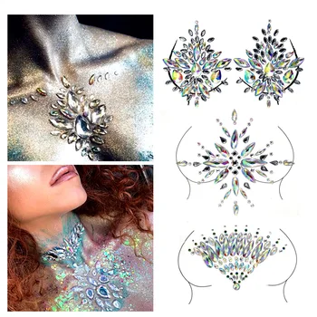 Doradosun Tattoo Stickers Face Chest Drill Paste Bohemia Tribal Style 3D Crystal Sticker Bar Carnival Party Chest Decorate
Doradosun Tattoo Stickers Face Chest Drill Paste Bohemia Tribal Style 3D Crystal Sticker Bar Carnival Party Chest Decorate