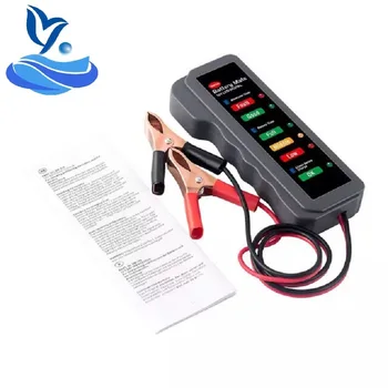 Car Battery Tester BM310 12V Digital Test 6 LED Display Analyzer Alternator State Check Pure copper wire clip
Car Battery Tester BM310 12V Digital Test 6 LED Display Analyzer Alternator State Check Pure copper wire clip