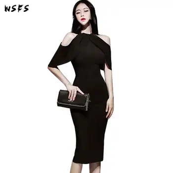 Summer Dress Bodycon Bandage Korean Women Dresses Black Vintage Sexy Party Night Elegant Ladies Wrap Midi Pencil Clothes Vestido 
Summer Dress Bodycon Bandage Korean Women Dresses Black Vintage Sexy Party Night Elegant Ladies Wrap Midi Pencil Clothes Vestido