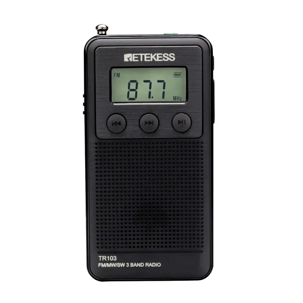 Mini FM/MW/SW Personal Pocket Radio Digital Tone Tuning MP3 Player Support TF Card
Mini FM/MW/SW Personal Pocket Radio Digital Tone Tuning MP3 Player Support TF Card