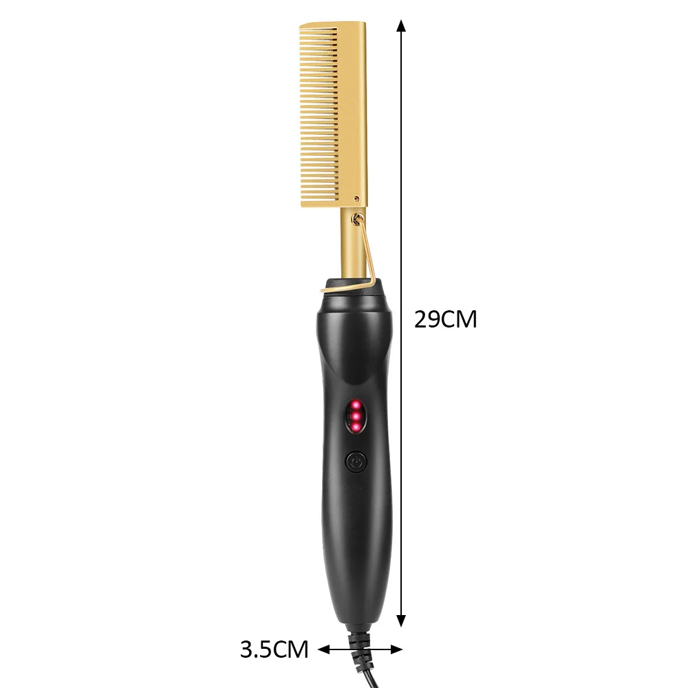 Multifunctional Hair Comb Brush Beard Straightener Hair Straighten Electric Beard Straightening Comb Quick Hair Styler For Men Multifunctional Hair Comb Brush Beard Straightener Hair Straighten Electric Beard Straightening Comb Quick Hair Styler For Men