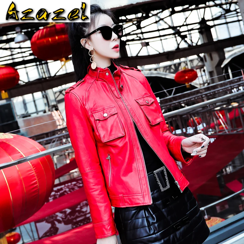 Spring Autumn Real Genuine Leather Jacket Women Clothes 2020 Korean Vintage Sheepskin Coat Outwear Tops Chaqueta Mujer ZT3123
Spring Autumn Real Genuine Leather Jacket Women Clothes 2020 Korean Vintage Sheepskin Coat Outwear Tops Chaqueta Mujer ZT3123