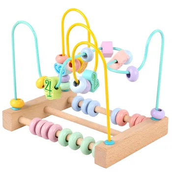 Funny Baby toy Around Beads Math toy Colorful Counting Digital Numbers Beads Game Kids Educational Wooden Toys for Children Gift
Funny Baby toy Around Beads Math toy Colorful Counting Digital Numbers Beads Game Kids Educational Wooden Toys for Children Gift