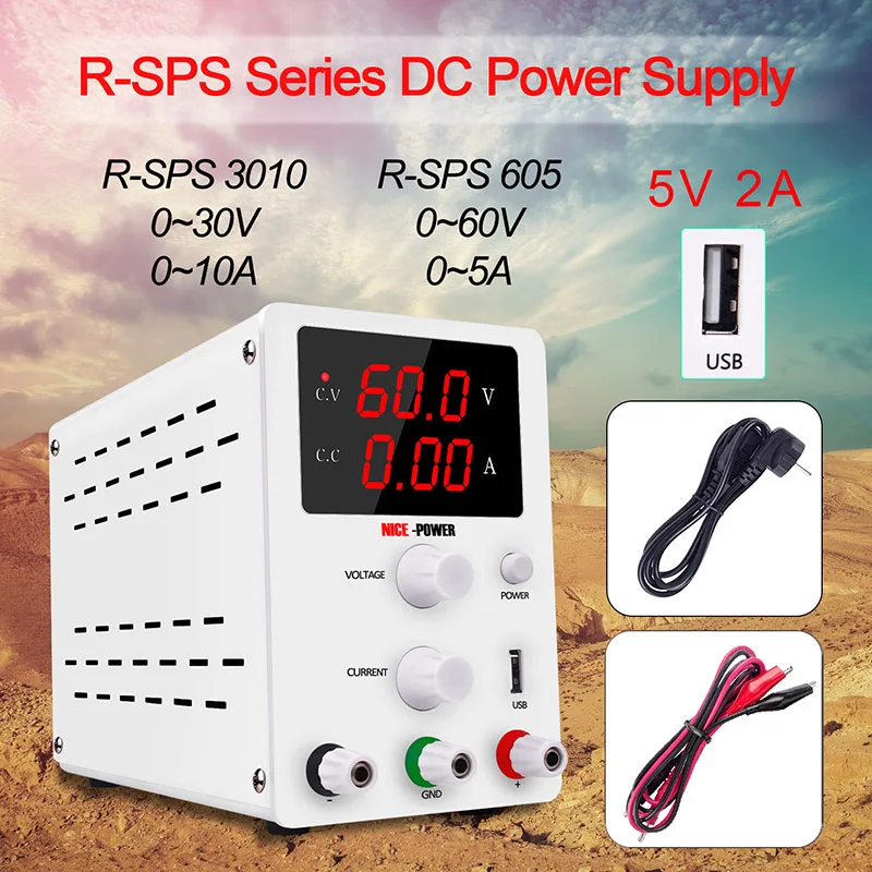 Lab Switching Power Supply laboratory Adjustable DC Voltage Regulated Power Supplies Bench Source Digital
Lab Switching Power Supply laboratory Adjustable DC Voltage Regulated Power Supplies Bench Source Digital