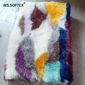 MS.Softex Antiskid Soft Fluffy Fur Mat Patchwork Multi color Artificial Fur Rug Bedroom Plush Fur Cushion Anti Slip Mat 60x90cm
MS.Softex Antiskid Soft Fluffy Fur Mat Patchwork Multi color Artificial Fur Rug Bedroom Plush Fur Cushion Anti Slip Mat 60x90cm
