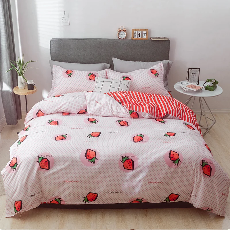 Aloe Vera Cotton Duvet Cover Four-Piece Set Bed Linings Printing Process Double Quilt Bedding Set Cross-Border Christmas Gifts
Aloe Vera Cotton Duvet Cover Four-Piece Set Bed Linings Printing Process Double Quilt Bedding Set Cross-Border Christmas Gifts