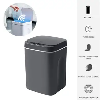 Smart Induction Trash Can Infrared Sensor Automatic Waste Trash Bin Large Capacity Infrared Sensor Storage Organiser with Cover
Smart Induction Trash Can Infrared Sensor Automatic Waste Trash Bin Large Capacity Infrared Sensor Storage Organiser with Cover