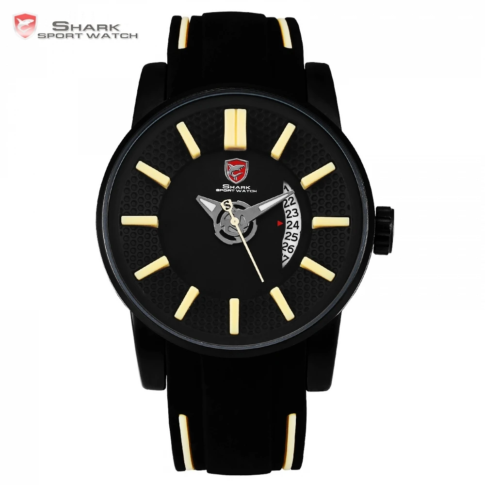 NEW Design Shark Sport Watch Mens Date Display Khaki 3D Quartz Clock Military Silicone Band Wrist Watches Clock Grey Reef
NEW Design Shark Sport Watch Mens Date Display Khaki 3D Quartz Clock Military Silicone Band Wrist Watches Clock Grey Reef