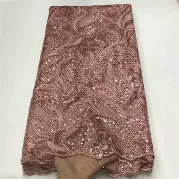 Latest Apparel Cloth French net Lace Fabric With Sequins For Party Dress ZQN280(5Yards/Lot)
Latest Apparel Cloth French net Lace Fabric With Sequins For Party Dress ZQN280(5Yards/Lot)