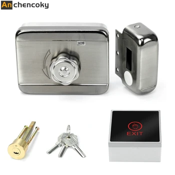 Unchecky Metal Electric Lock Access Control System Gate Lock Support Video Intercom Unlock with 3A Power Home Electric Lock kit
Unchecky Metal Electric Lock Access Control System Gate Lock Support Video Intercom Unlock with 3A Power Home Electric Lock kit