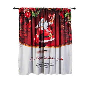 Lychee Christmas Series Digital Printed Lightproof Curtain Door Curtain Window Room Divider Curtain Valance Home Decoration 
Lychee Christmas Series Digital Printed Lightproof Curtain Door Curtain Window Room Divider Curtain Valance Home Decoration