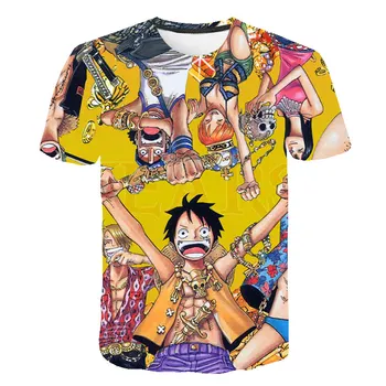 Summer New Fashion Children's Clothing T-shirt 3D Cartoon Anime Sailing King Short-Sleeved O-Neck Children's Boys and Girls Tops
Summer New Fashion Children's Clothing T-shirt 3D Cartoon Anime Sailing King Short-Sleeved O-Neck Children's Boys and Girls Tops