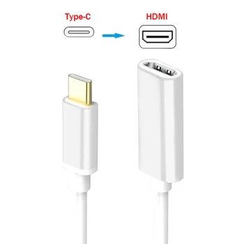USB Type C to HDMI Adapter USB 3.1 USB-C to HDMI Adapter Male to Female Converter for MacBook2018/Huawei Matebook/Smasung S8
USB Type C to HDMI Adapter USB 3.1 USB-C to HDMI Adapter Male to Female Converter for MacBook2018/Huawei Matebook/Smasung S8