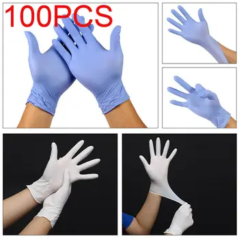 100Pcs Disposable Gloves Non Latex Non Vinyl Nitrile Disposable Ultra-thin Rubber Gloves Grade For Hygiene areas Size M L XL
100Pcs Disposable Gloves Non Latex Non Vinyl Nitrile Disposable Ultra-thin Rubber Gloves Grade For Hygiene areas Size M L XL