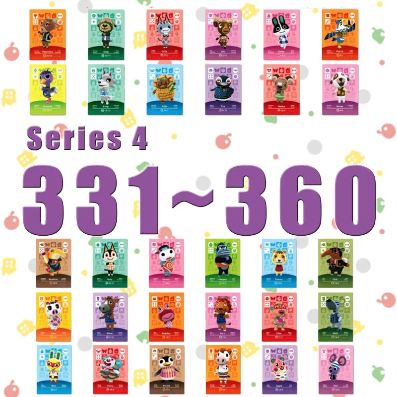 Amiibo Animal Crossing New Horizons Amiibo Card Set Work For NS Switch Games Series 4 (331 to 360)
Amiibo Animal Crossing New Horizons Amiibo Card Set Work For NS Switch Games Series 4 (331 to 360)