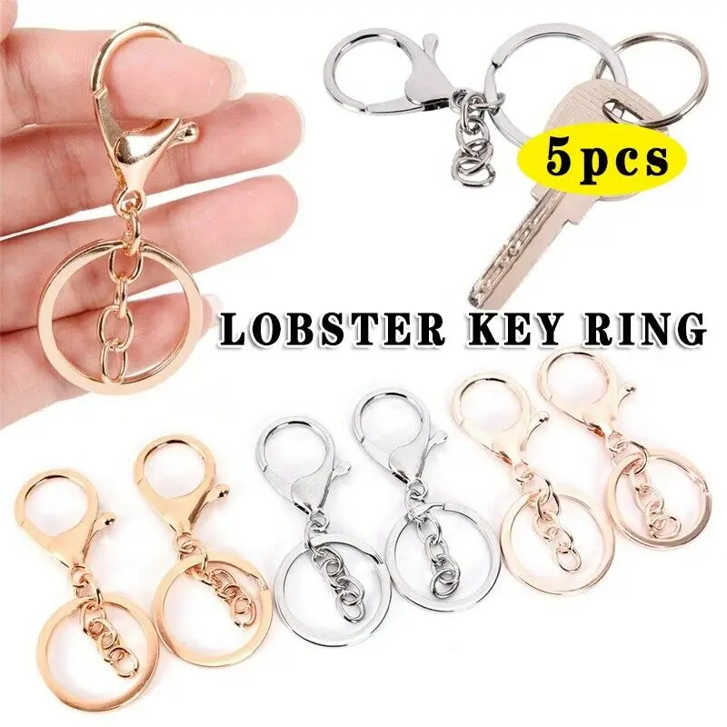 5Pcs Key Chains Jewelry Making Findings Components Lobster Clasp Keyring Keychains DIY Key Chains Accessories 30mm
5Pcs Key Chains Jewelry Making Findings Components Lobster Clasp Keyring Keychains DIY Key Chains Accessories 30mm