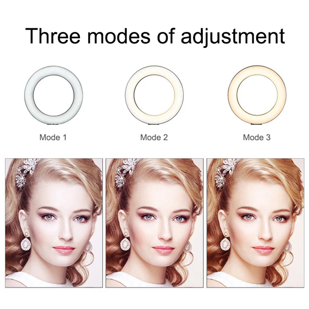 LED Ring Light Selfie Tripod Holder For Live Stream Makeup Photography Video Dimmable Fill light Height Range 31.5-35.5cm 
LED Ring Light Selfie Tripod Holder For Live Stream Makeup Photography Video Dimmable Fill light Height Range 31.5-35.5cm