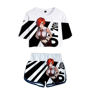 THE KING OF FIGHTERS game 3D T-shirt + shorts suit cotton short-sleeved Leisure 3D Print Novelty Top Luxury Harajuku
THE KING OF FIGHTERS game 3D T-shirt + shorts suit cotton short-sleeved Leisure 3D Print Novelty Top Luxury Harajuku