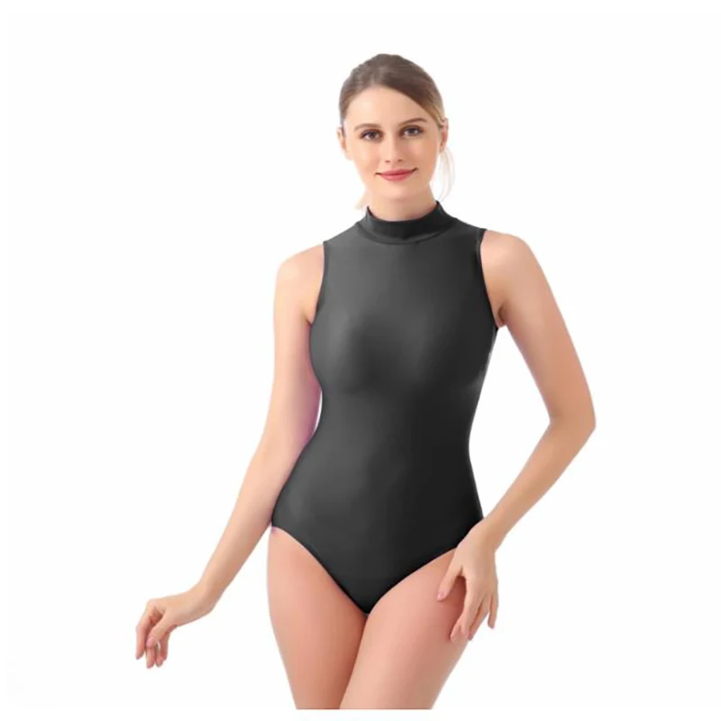 Speerise Women's Girls Mock Neck Bodysuit Summer Sleeveless Tops Turtleneck Adult Ballerina Leotard Ballet Dancewear Costume
Speerise Women's Girls Mock Neck Bodysuit Summer Sleeveless Tops Turtleneck Adult Ballerina Leotard Ballet Dancewear Costume