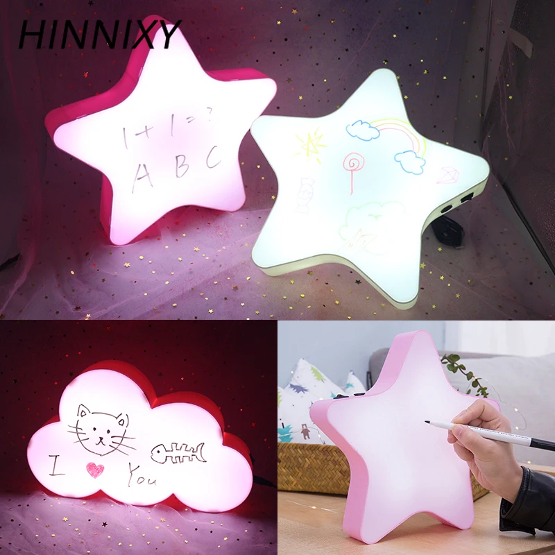 Hinnixy Message Lights Box Rewritable LED Night Lamp Star Dialog Shape Advertising Light Fixtures Home Decoration Christmas Gift
Hinnixy Message Lights Box Rewritable LED Night Lamp Star Dialog Shape Advertising Light Fixtures Home Decoration Christmas Gift